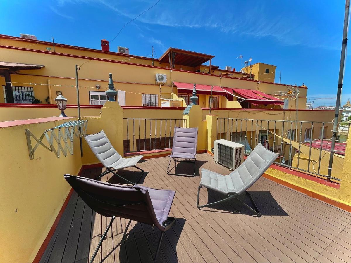 House -Rooftop&Jacuzzi -StayinSevilla Exterior foto